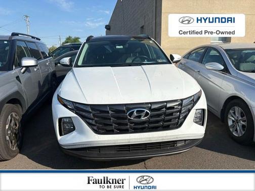 White 2024 Hyundai TUCSON Hybrid SEL Convenience