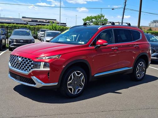 Red 2023 Hyundai SANTA FE Limited