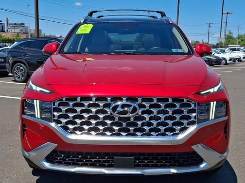 Red 2023 Hyundai SANTA FE Limited