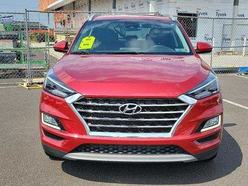 Red 2021 Hyundai TUCSON Limited