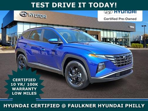 Blue 2024 Hyundai TUCSON SEL