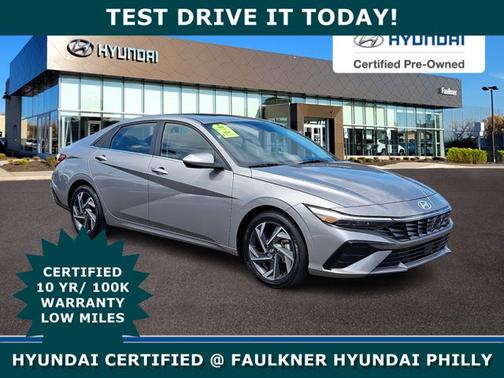 Gray 2024 Hyundai ELANTRA SEL