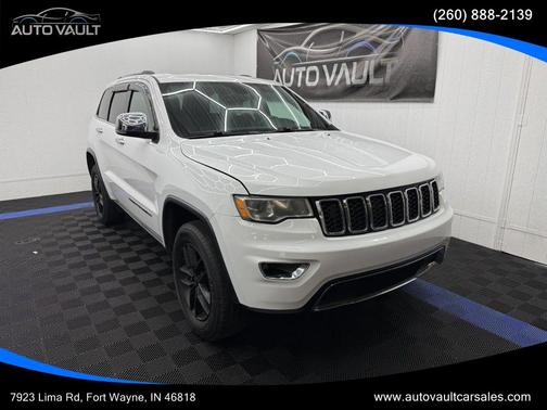Bright White Clearcoat 2018 Jeep Grand Cherokee Limited