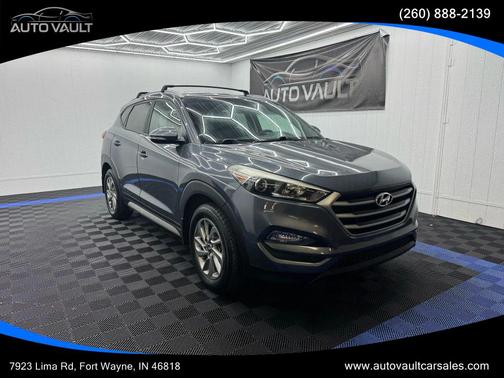 Coliseum Gray 2017 Hyundai TUCSON SE Plus SUV