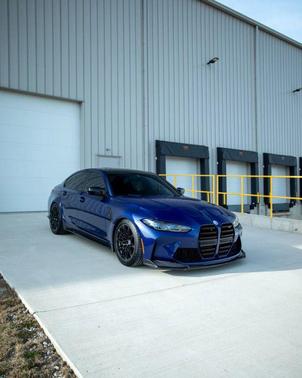 Blue 2023 BMW M3 Competition xDrive Sedan