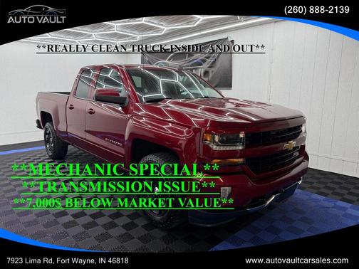 Red 2018 Chevrolet Silverado 1500 2LT