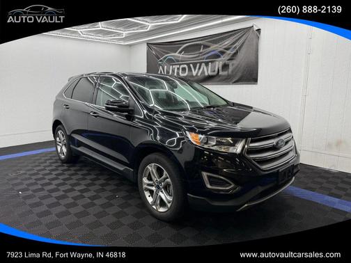 Shadow Black 2018 Ford Edge Titanium