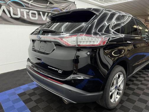 Shadow Black 2018 Ford Edge Titanium