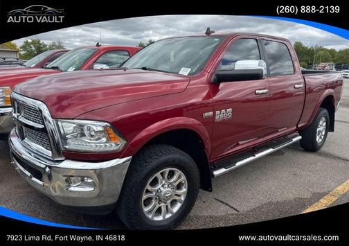 Deep Cherry Red Crystal Pearlcoat 2014 RAM 2500 Laramie