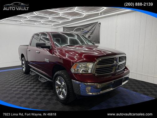 Delmonico Red Pearlcoat 2017 RAM 1500 Big Horn