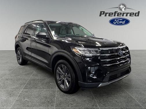 Agate Black Metallic 2026 Ford Explorer Active