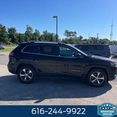 Diamond Black 2019 Jeep Cherokee Limited