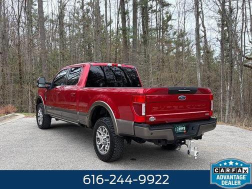 Red 2020 Ford F-350 King Ranch
