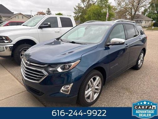 Pacific Blue Metallic 2021 Chevrolet Equinox Premier