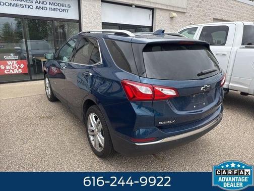 Pacific Blue Metallic 2021 Chevrolet Equinox Premier