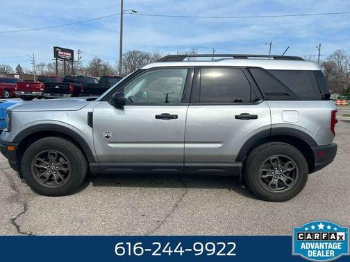Silver Metallic 2022 Ford Bronco Sport Big Bend