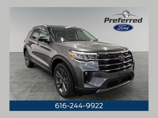 Carbonized Gray Metallic 2026 Ford Explorer Active