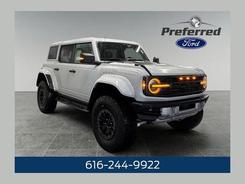 Avalanche Gray 2026 Ford Bronco Raptor