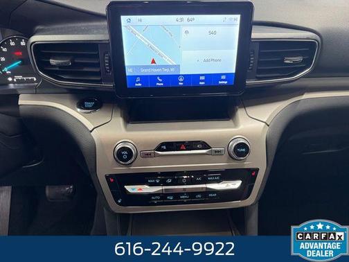 Blue Metallic 2023 Ford Explorer XLT