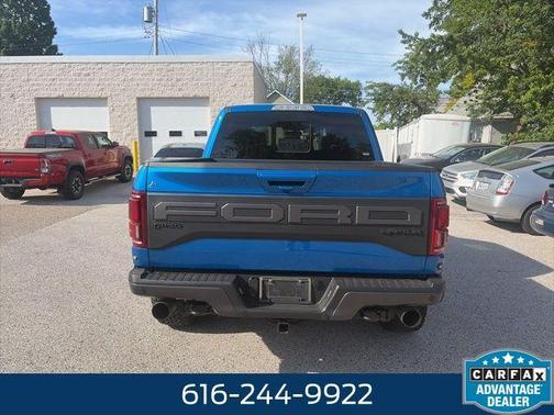Blue Metallic 2020 Ford F-150 Raptor
