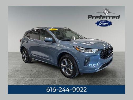 Vapor Blue Metallic 2023 Ford Escape ST-Line Select