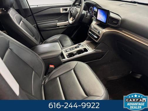 Blue Metallic 2023 Ford Explorer XLT