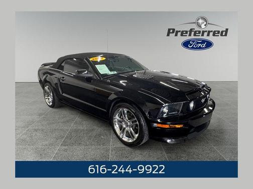 Black 2007 Ford Mustang GT Premium