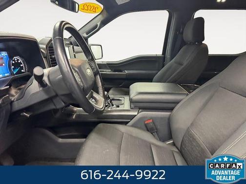 Agate Black Metallic 2022 Ford F-150 XLT