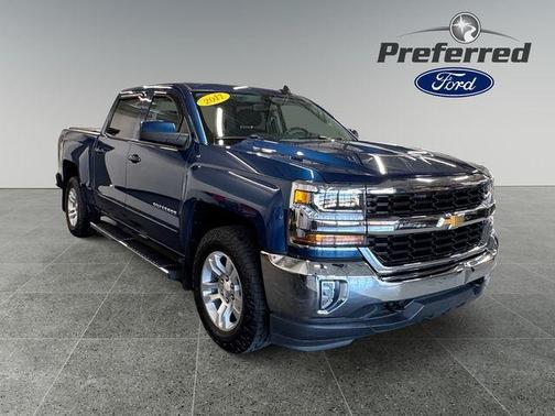 Deep Ocean Blue Metallic 2017 Chevrolet Silverado 1500 LT