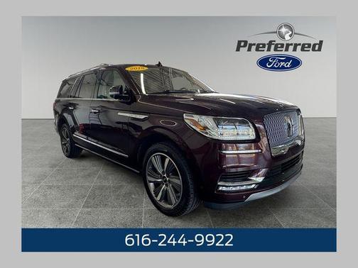 Burgundy 2018 Lincoln Navigator L Reserve