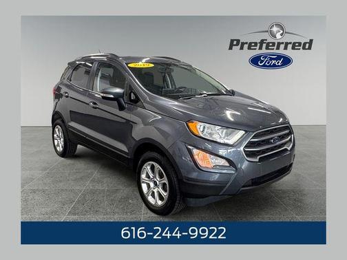 Smoke Metallic 2019 Ford EcoSport SE