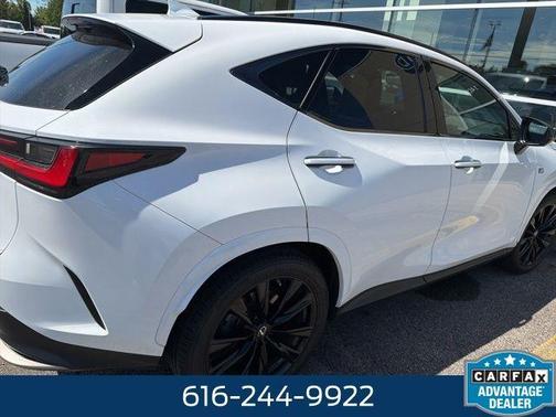 Ultra White 2022 Lexus NX 350 F SPORT Handling
