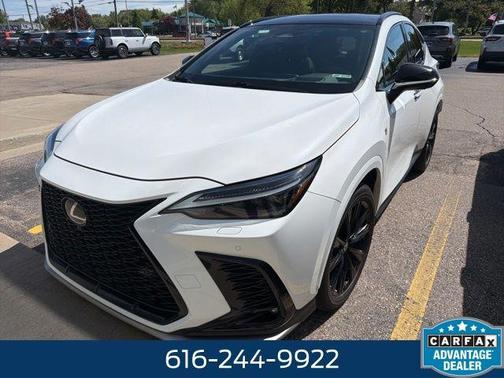Ultra White 2022 Lexus NX 350 F SPORT Handling