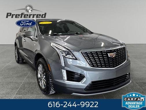 Gray 2021 Cadillac XT5 Premium Luxury