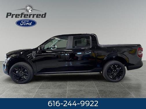 Shadow Black 2025 Ford Maverick Lariat