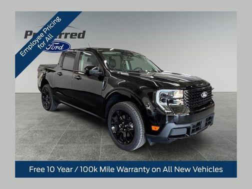 Shadow Black 2025 Ford Maverick Lariat