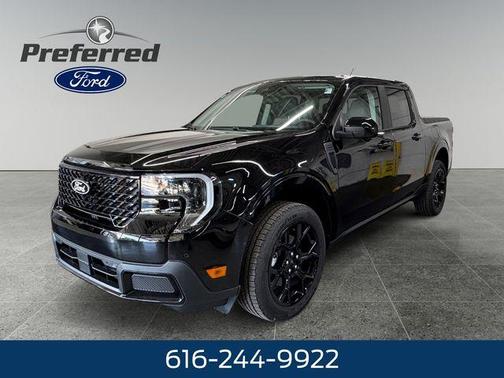 Shadow Black 2025 Ford Maverick Lariat