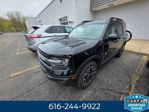 Shadow Black 2023 Ford Bronco Sport Outer Banks