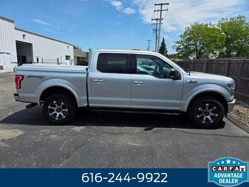 Ingot Silver 2016 Ford F-150 XLT