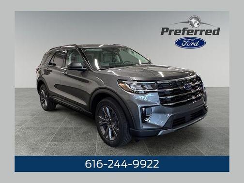 Carbonized Gray Metallic 2026 Ford Explorer Active
