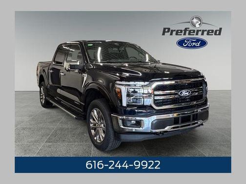 Antimatter Blue Metallic 2026 Ford F-150 Lariat
