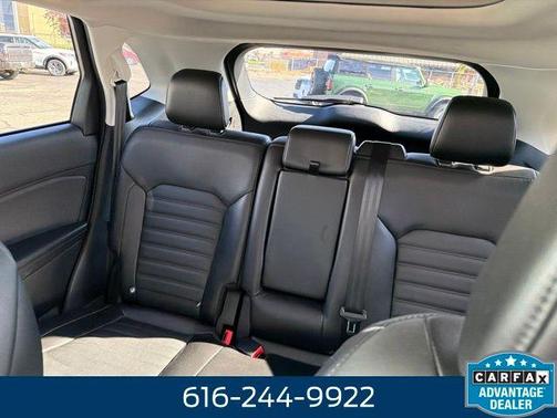 Burgundy 2017 Ford Edge SEL
