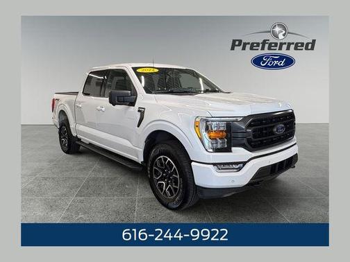 Oxford White 2022 Ford F-150 XLT
