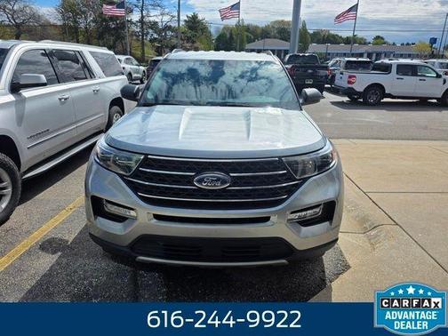 Silver Metallic 2023 Ford Explorer XLT