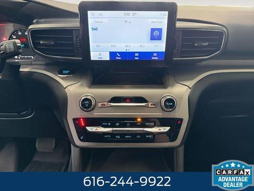 Blue Metallic 2024 Ford Explorer XLT