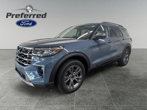 Vapor Blue Metallic 2026 Ford Explorer Active