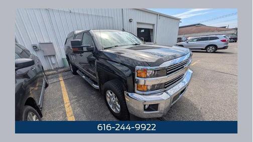 Black 2015 Chevrolet Silverado 2500 LT