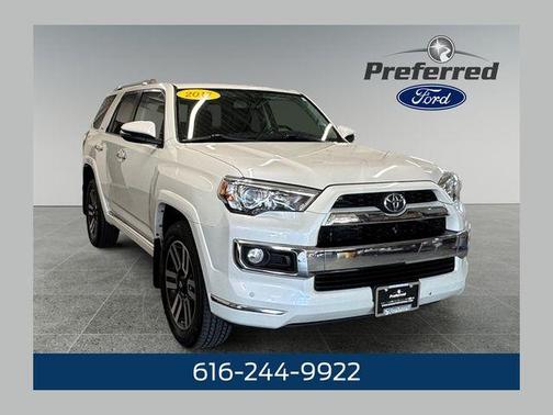 Blizzard Pearl 2017 Toyota 4Runner Limited