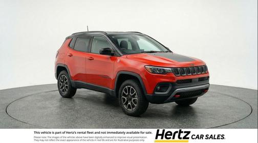 Red Hot Pearlcoat 2025 Jeep Compass Trailhawk