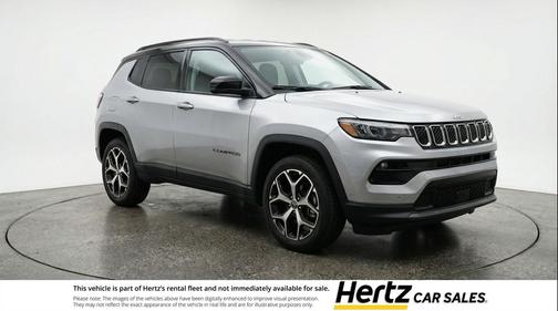Silver Zynith Metallic Clearcoat 2025 Jeep Compass Limited